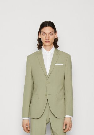 Костюм THE FASHION SUIT POCKET SQUARE , цвет olive Isaac Dewhirst