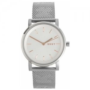 Наручные часы NY2620, серебряный, белый DKNY. Цвет: серебристый