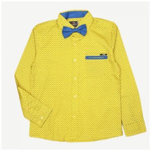 Рубашка - желтый 1 год Cegisa. Цвет: желтый