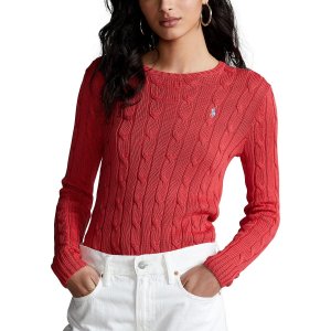 Пуловер POLO RALPH LAUREN. Цвет: красный