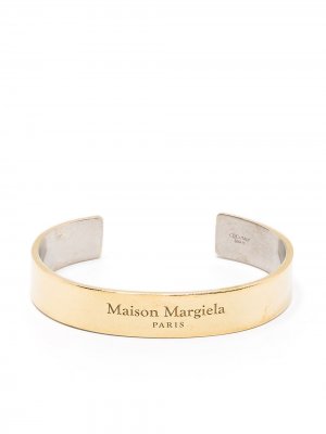 Кафф с тисненым логотипом Maison Margiela. Цвет: золотистый