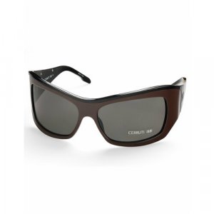 Солнцезащитные очки , коричневый, черный Cerruti 1881. Цвет: коричневый/черный
