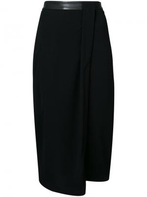 Асимметричная юбка длины миди Kimora Lee Simmons