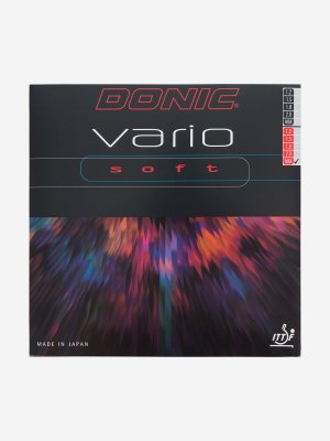 Накладка для ракетки DONIC Vario Soft, Красный. Цвет: красный