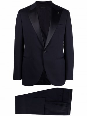 Three-piece tailored suit LUIGI BIANCHI MANTOVA. Цвет: синий