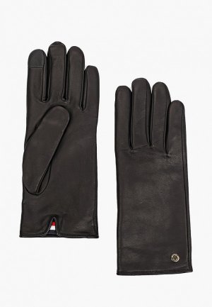 Перчатки Tommy Hilfiger. Цвет: черный