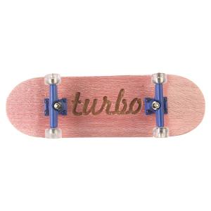 Фингерборд П10 Гравировка Pink/Blue/Clear Turbo-FB. Цвет: розовый