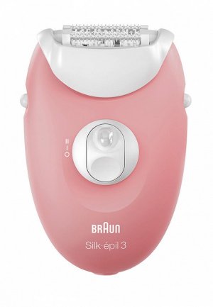 Эпилятор Braun Silk-epil 3 SE 3-430. Цвет: розовый