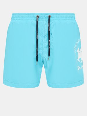 Плавательные шорты LA MARTINA. Цвет: голубой