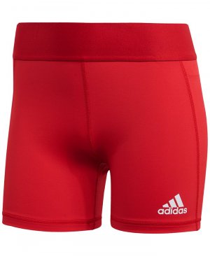 Женская одежда Techfit Волейбольные тайтсы adidas, красный Adidas