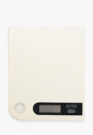 Весы кухонные First FA-6401-1-WI. Цвет: белый