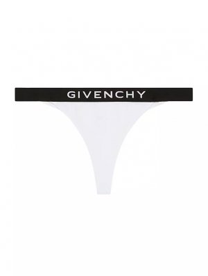 Трусики из био-джерси с подписью 4G , белый Givenchy