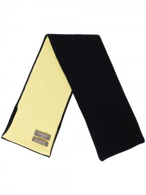 Маленький шарф в двух тонах N.Peal. Цвет: черный
