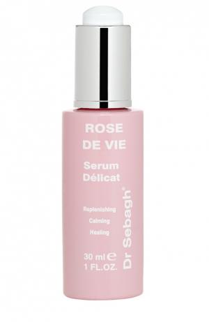 Сыворотка с симкальмином и дельта-токоферолом Rose de Vie Serum Delicat Dr Sebagh. Цвет: бесцветный