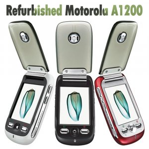 Восстановленный оригинальный мобильный телефон A1200 2,4 дюйма, 2,0 МП, GSM, раскладной Motorola
