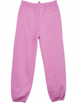Спортивные брюки с логотипом Marc Jacobs. Цвет: розовый