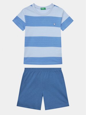 Пижамы стандартного кроя , синий United Colors Of Benetton