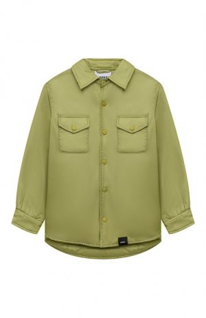 Куртка-рубашка Aspesi. Цвет: зелёный