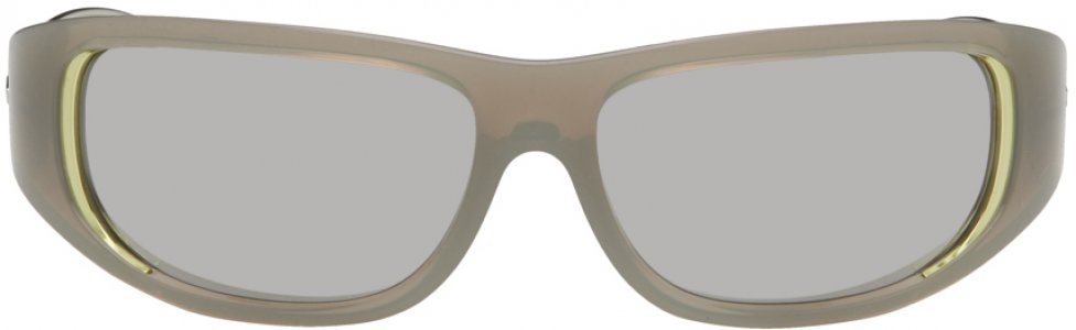 Эксклюзивные серые солнцезащитные очки SSENSE Diesel