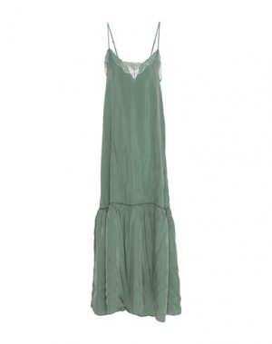 Длинное платье TCN di TOGNETTI MASSIMO. Цвет: зеленый-милитари