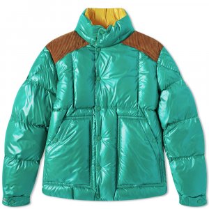 Ain Вельветовая дутая куртка, зеленый Moncler