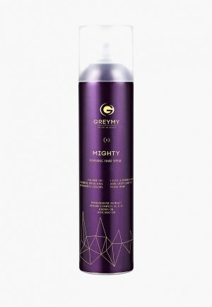 Лак для волос Greymy Mighty Forming Hair Spray, 300 мл. Цвет: фиолетовый