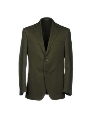 Пиджак MASSACRI. Цвет: зеленый-милитари