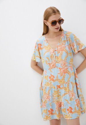 Платье Roxy SUNNY SUMMER. Цвет: голубой