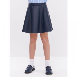 Школьная юбка, размер 140-146, синий Prime Baby. Цвет: синий