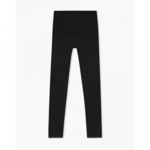 Легинсы, размер M/170 (44-46), черный Gloria Jeans. Цвет: черный