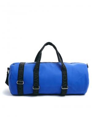 Синяя сумка дафл Cheap Monday. Цвет: синий