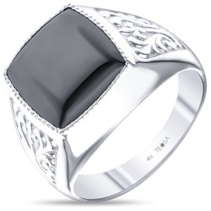 Серебряное кольцо с фианитом Т-115039 TEOSA