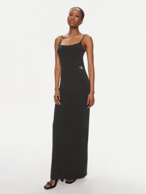 Летнее платье стандартного кроя , черный Calvin Klein