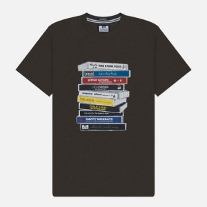 Мужская футболка Cassettes Weekend Offender. Цвет: оливковый