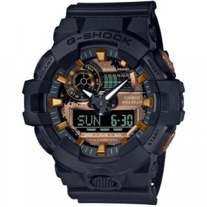 Наручные часы G-Shock, черный, золотой CASIO. Цвет: черный