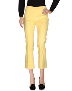 Повседневные брюки OPIFICIO TI. Цвет: желтый