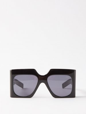 Большие солнцезащитные очки ultravox из ацетата , черный Jacques Marie Mage