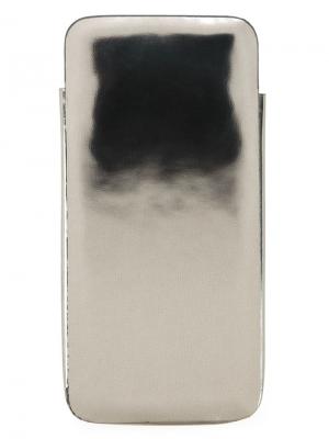 Чехол для iPhone 6 с отделкой металлик Isaac Reina. Цвет: металлический