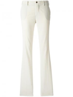 Расклешенные брюки Pt01. Цвет: белый