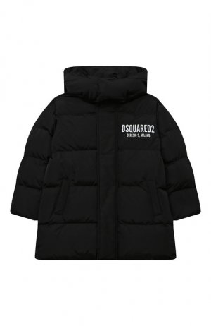 Утепленная куртка Dsquared2. Цвет: чёрный