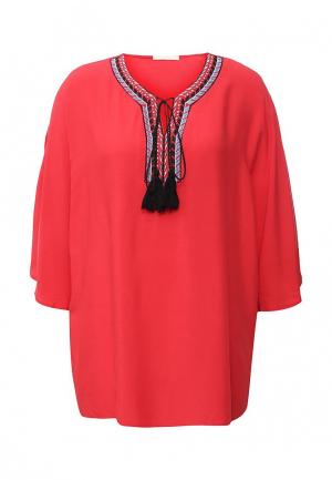 Блуза M&V. Цвет: красный