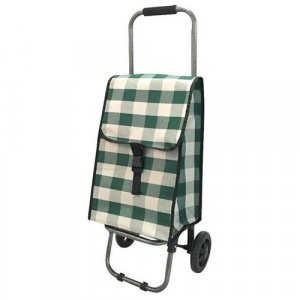 Сумка-тележка тележка для багажа , бежевый, зеленый Park. Цвет: бежевый/зеленый/зеленый-бежевый