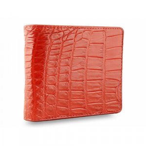 Бумажник , красный Exotic Leather. Цвет: красный