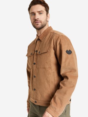 Куртка утепленная мужская , Коричневый Outventure. Цвет: коричневый