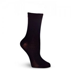 Носки , размер 34-37, черный LorenzLine. Цвет: черный
