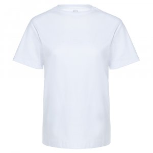 Женская футболка Ribbed Tee STREETBEAT. Цвет: белый