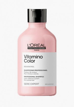 Шампунь LOreal Professionnel L'Oreal Serie Expert Vitamino Color для окрашенных волос, 300 мл. Цвет: прозрачный