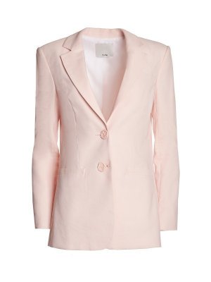 Костюмный пиджак TIBI. Цвет: розовый