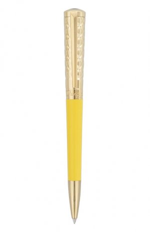 Шариковая ручка S.T. Dupont. Цвет: жёлтый