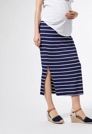 Юбка Dorothy Perkins Maternity. Цвет: синий